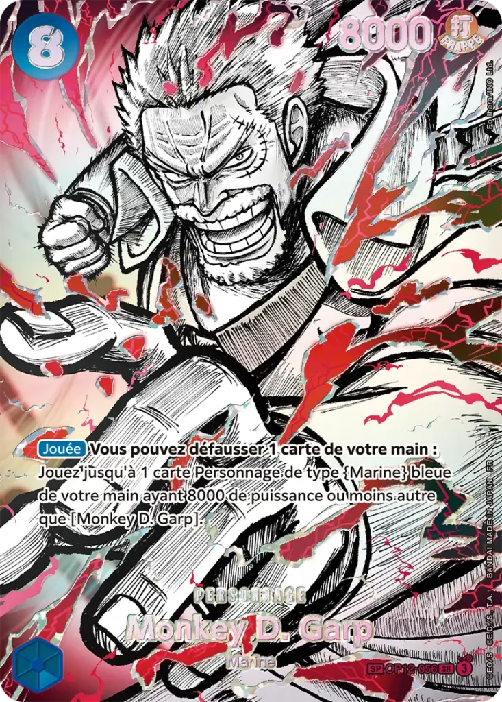 Monkey D. Garp Haki SP OP-17