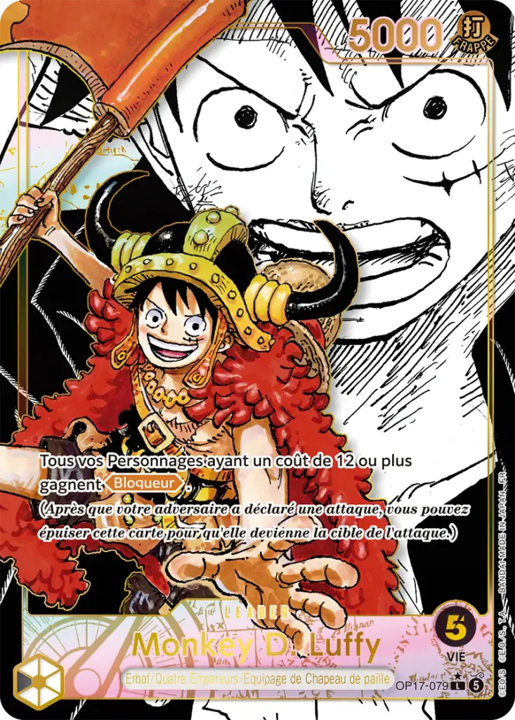 Leader Manga Monkey D. Luffy