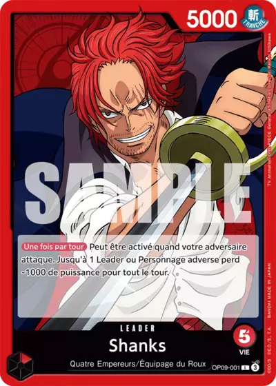 Leader Rouge Shanks